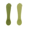 Trixie Primeiras Colheres Bebé Mr. Dino Pack 2 4m+ | Silicone Alimentar