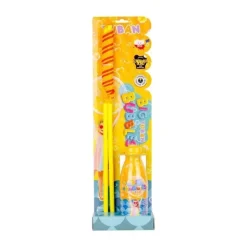 TUBAN Bolas de Sabão 400ml c/ Varinha Dupla 200x45cm | Kit Bolhas Gigantes Crianças 3+ para Festas Infantis