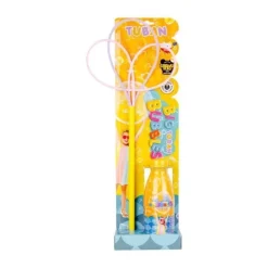 TUBAN Bolas de Sabão PRO Multi Borboleta 40cm + Líquido 400ml | Bolhas Gigantes Crianças 3+ para Festas de Aniversário