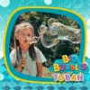 TUBAN Kit Bolas de Sabão Gigantes 400ml com Aro 35cm | Brinquedo Exterior Crianças 3+