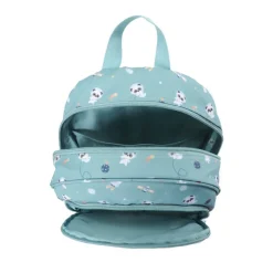 Tutete Mochila Escolar Média c/ Porta Chaves Pandas in Space 39cm