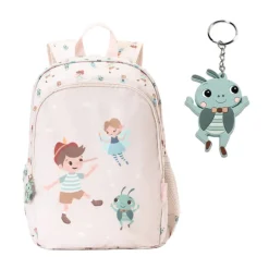 Tutete Mochila Escolar Média c/ Porta Chaves The Wooden Boy 39cm