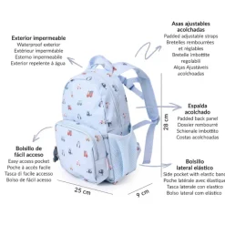 Tutete Mochila Infantil Carros
