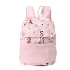 Tutete Mochila Pequena Tecido Capuchinho Vermelho