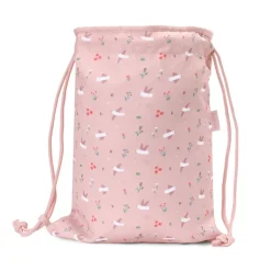 Tutete Mochila Saco de Tecido Impermeável Blossom Birds 34.5cm