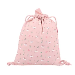 Tutete Mochila Saco de Tecido Impermeável Blossom Birds 34.5cm