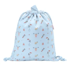 Tutete Mochila Saco de Tecido Impermeável Circus Show 34.5cm