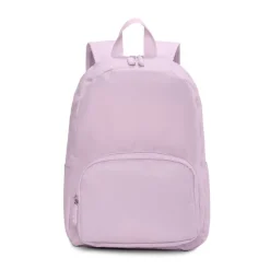Tutete Mochila Solid Color Lavender Compatível A4 35cm