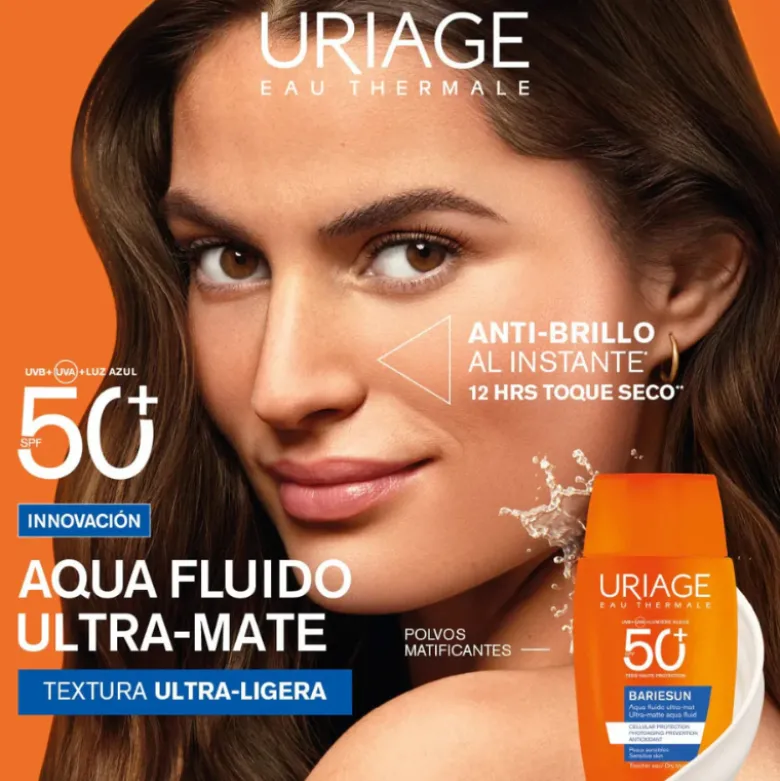 Uriage Bariésun Aqua Fluide Ultra Matte SPF50+ 50ml | Pele Oleosa