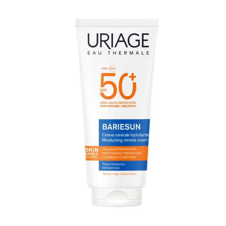 Uriage Bariésun Creme Mineral FPS50+ 100ml |Para peles sensíveis e intolerantes