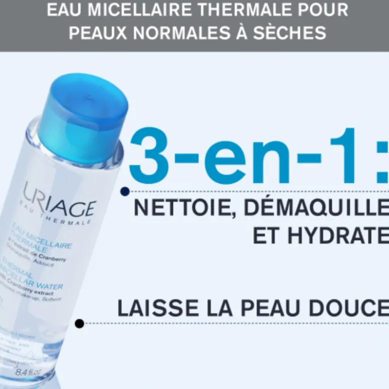 Uriage Água Micelar Pele Normal a Seca 250ml