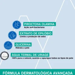 Uriage Hyséac Gel De Limpeza 500ml