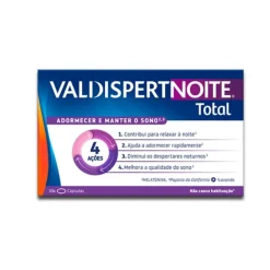 Valdispert Noite Total 30 Cápsulas | Sono Profundo e Sem Interrupções