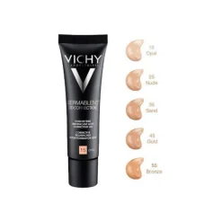 Vichy Dermablend 3D Correction Base Fluída Corretora Alisadora 16h 15 Opal 30ml