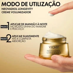 Vichy Neovadiol Longevity Creme de Dia 50ml | Creme Volumizador para Pele Madura