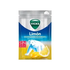 Vicks Limão Rebuçados com Mentol Refrescante 72g