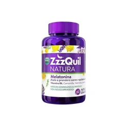 Vicks ZzzQuil Natura Gomas Melatonina X60