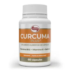 Vitafor Curcuma Plus 60 Cápsulas | Curcumina + Vitaminas + MCT