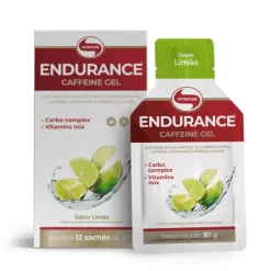 Vitafor Endurance Caffeine Gel Sabor Limão 30g x 1 saqueta