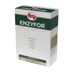 Vitafor Enzyfor 30 Saquetas | Melhora a Digestão e Bem-estar Gastrointestinal.