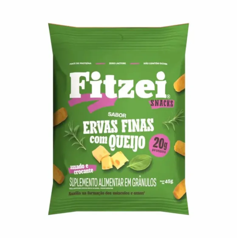 Vitafor Fitzei Snacks Proteicos Ervas Finas com Queijo 45g |