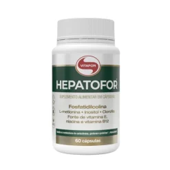 Vitafor Hepatofor 60 Cápsulas | Suporte Hepático e Metabolismo Energético.