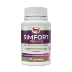 Vitafor Simfort Femme 30 Comprimidos | Suplemento para Mulher com Cranberry + Probióticos + Zinco