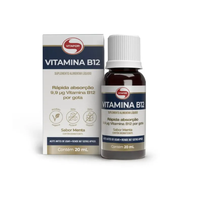 Vitafor Vitamina B12 Sabor Menta 20ml
