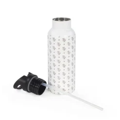 Walking Mum Garrafa Térmica Botton Flowers 500ml | Com palhinha