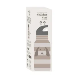 Walking Mum Garrafa Térmica Cão Sintra Beige 500ml | Com palhinha
