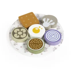 Walking Mum Máquina Waffles de Madeira | 17 Peças | Certificação FSC | +3 Anos