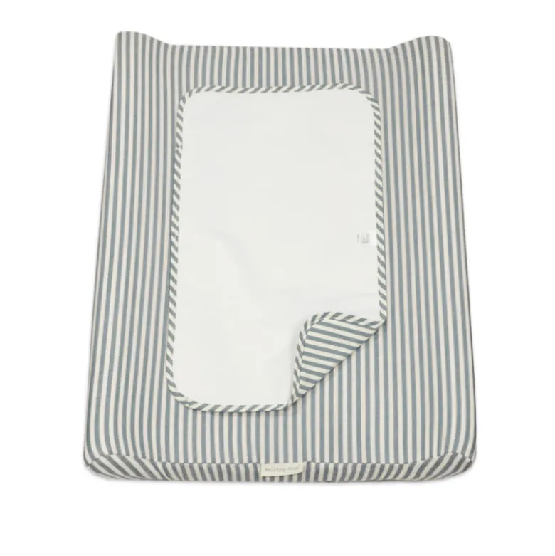 Walking Mum Muda Fraldas com Capa Praliné Strips Matcha 70x50cm | Espuma Viscoelástica