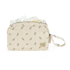 Walking Mum Necessaire Mimosa Verde 23cm | Ideal para organizar produtos de higiene