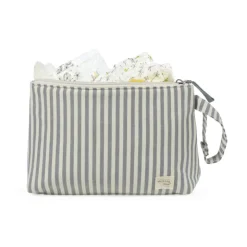 Walking Mum Necessaire Praliné Strips Matcha 26cm