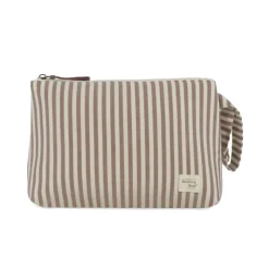 Walking Mum Necessaire Praliné Strips Moka 26cm