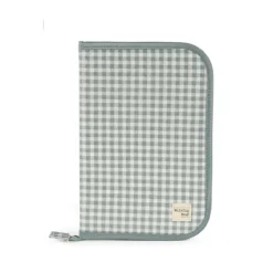 Walking Mum Porta Documentos Bebé I Love Vichy Green