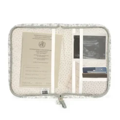 Walking Mum Porta Documentos Gala Mint 17cm | Boletim de vacinas e cartões