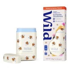 Wild Desodorizante Abelhas + Recarga Mel & Cacto 40g