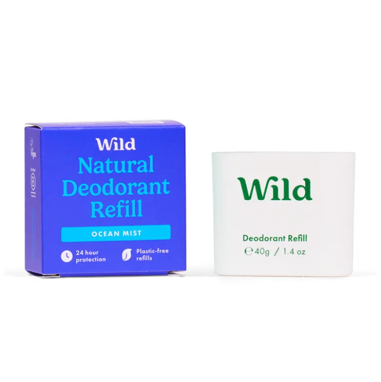 Wild Desodorizante Natural Recarga Maresia 40gr