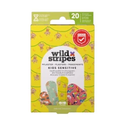 Wild Stripes Pensos Kids Jungle | 20 Pensos Pele Sensível das Crianças