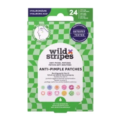 Wild Stripes Pimple Patches Groovy x24 |Ajudam a reduzir borbulhas e pontos negros