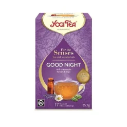 Yogi Tea Bio Chá Sentidos Sonhos Felizes x17